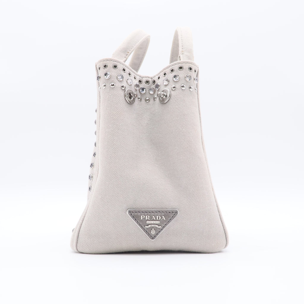 Prada canvas top handle bag Gisel