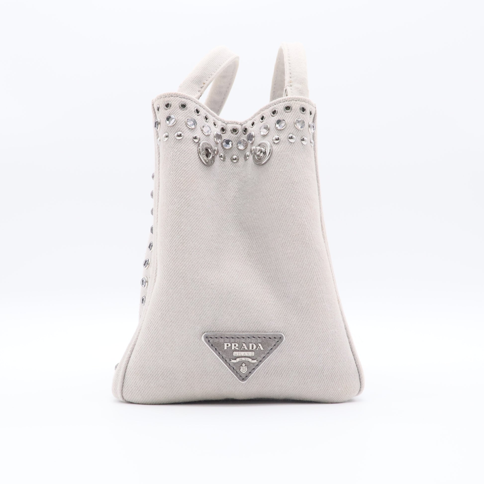 Prada canvas top handle bag Gisel