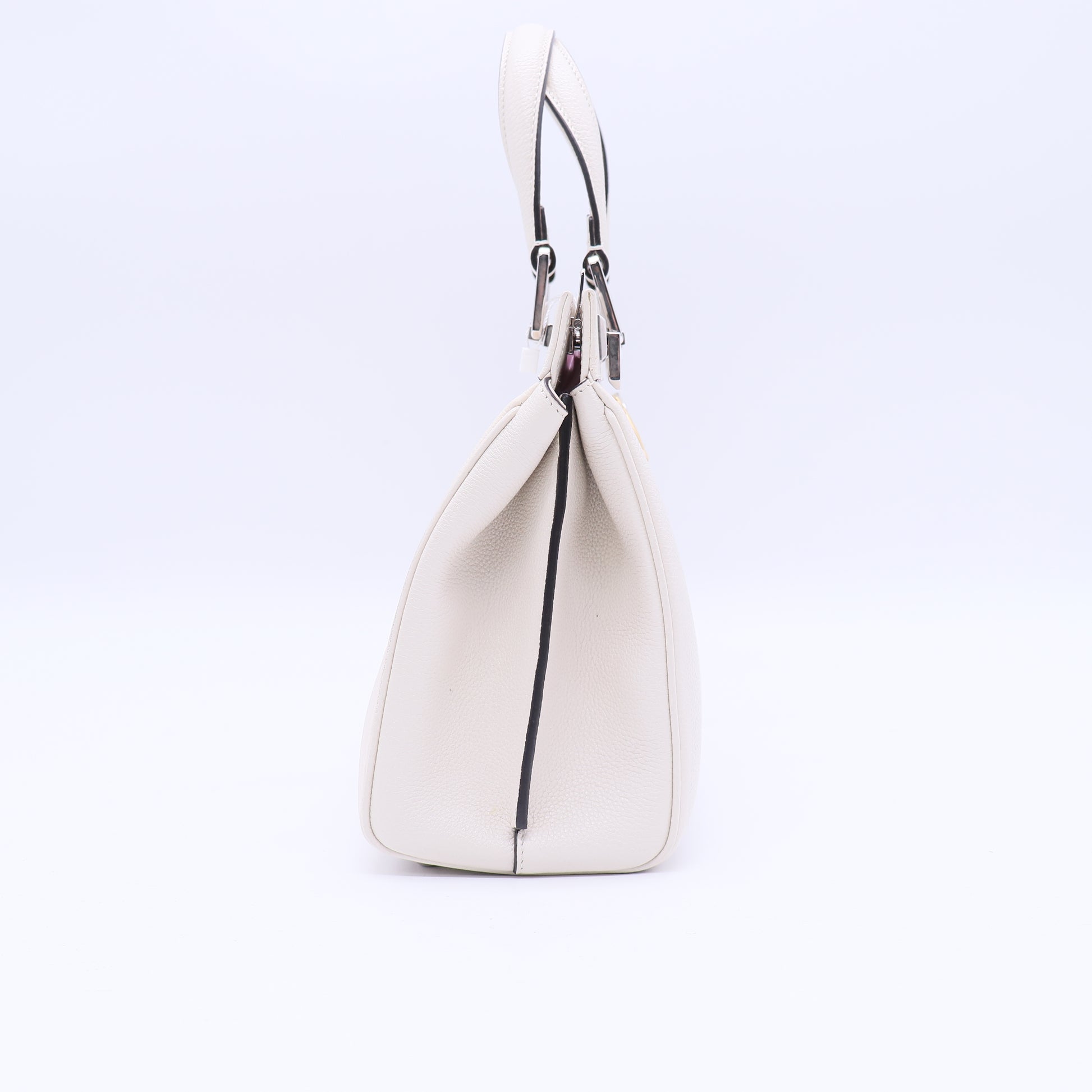 Zumi Top Handle Bag Leather Medium Twins LDJ3782