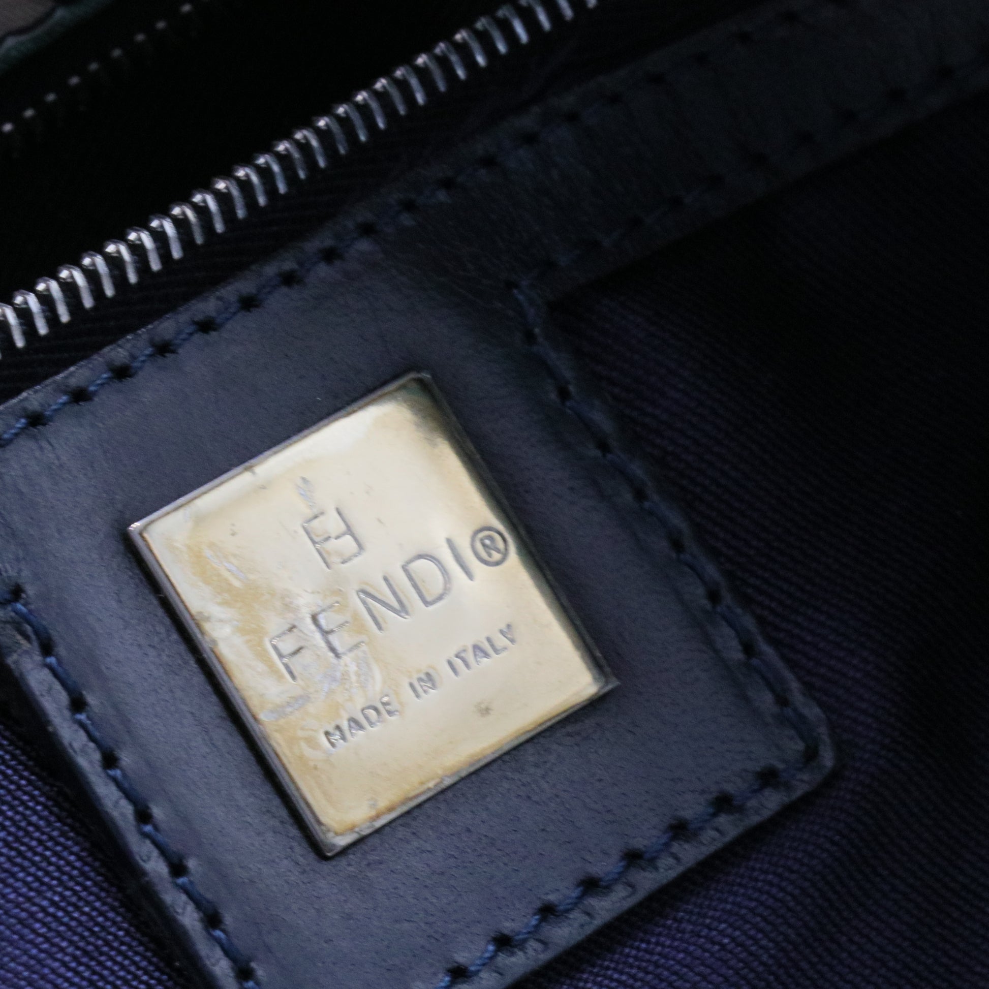 Blue Zucca Canvas Tote Nylon Leather