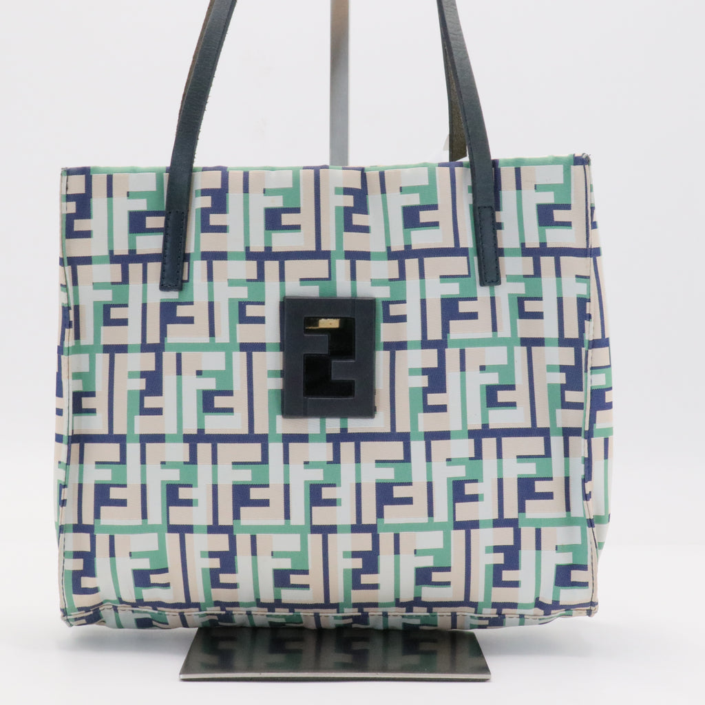 Blue Zucca Canvas Tote Nylon Leather