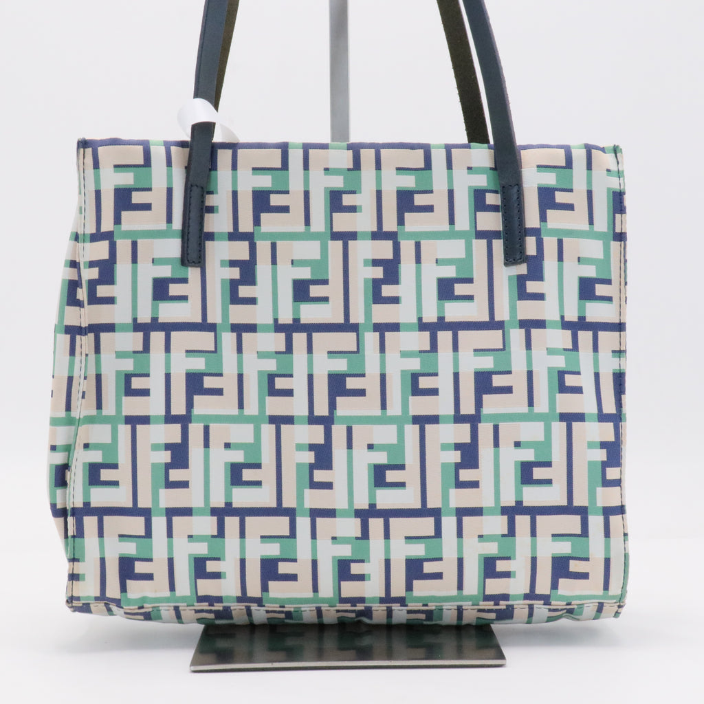 Blue Zucca Canvas Tote Nylon Leather