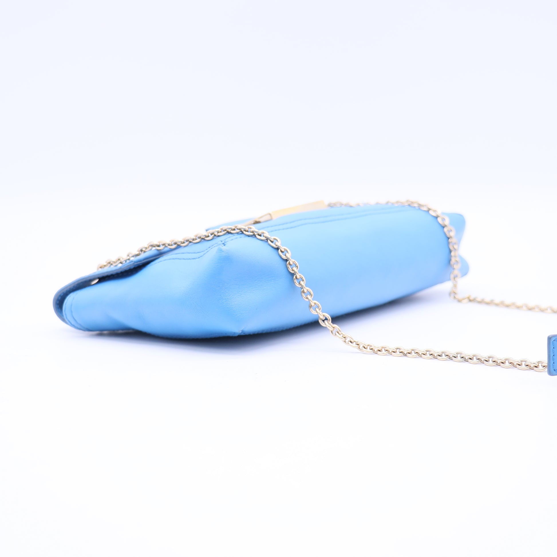 Chain Baguette Charm Bag Zucca Twins B20819