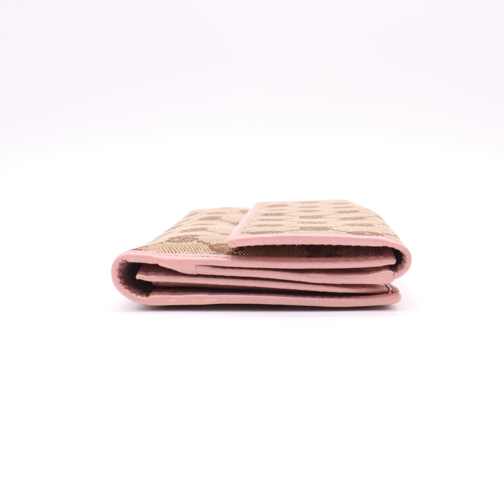 Gucci GG Canvas Continental Wallet W22070