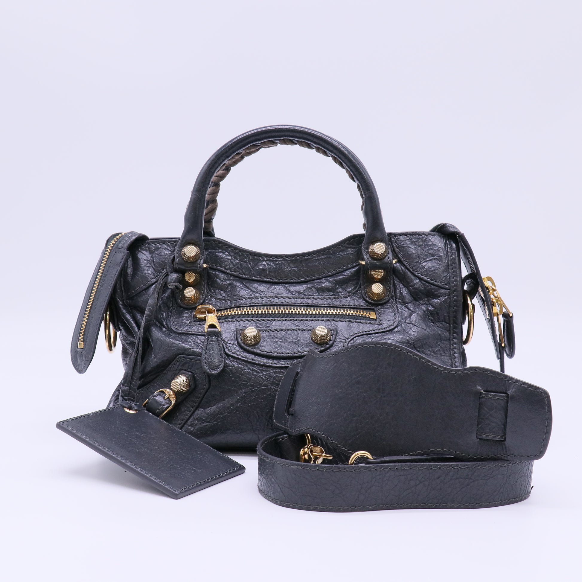 Balenciaga Giant 12 Gold Mini City Bag B22250