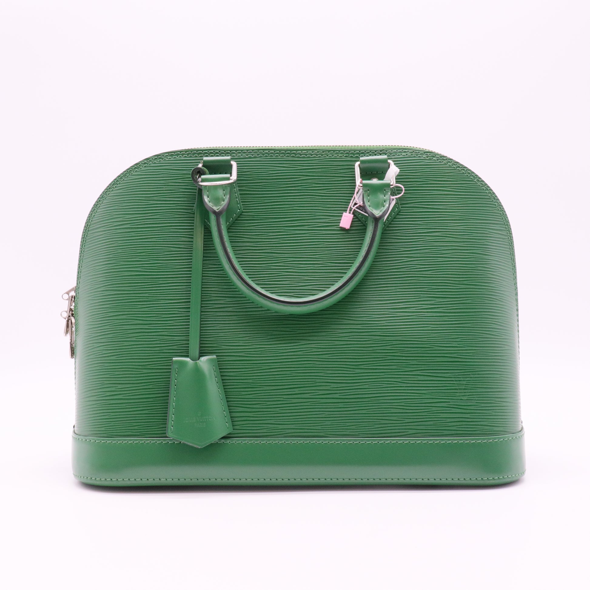Leather Alma Epi Handbag PM twins