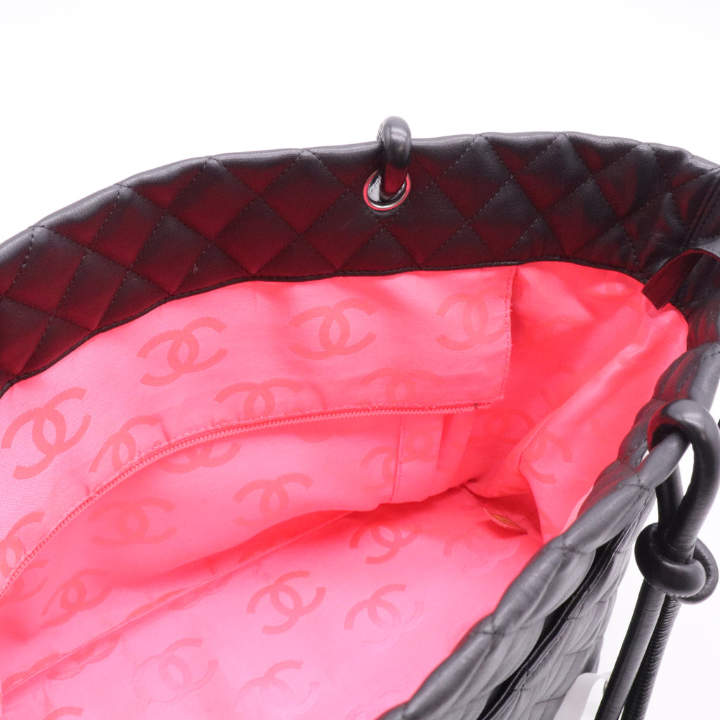 Cambon Tote Quilted Leather Large