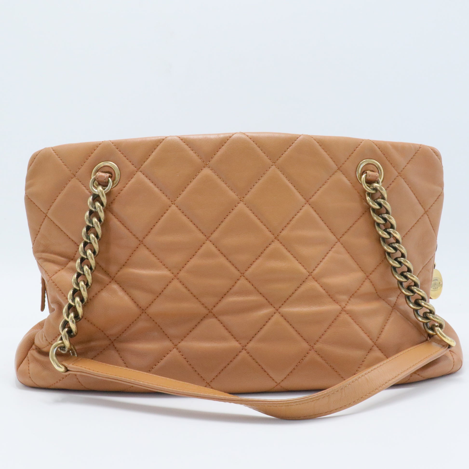 CC Crown Tote Quilted Leather Medium