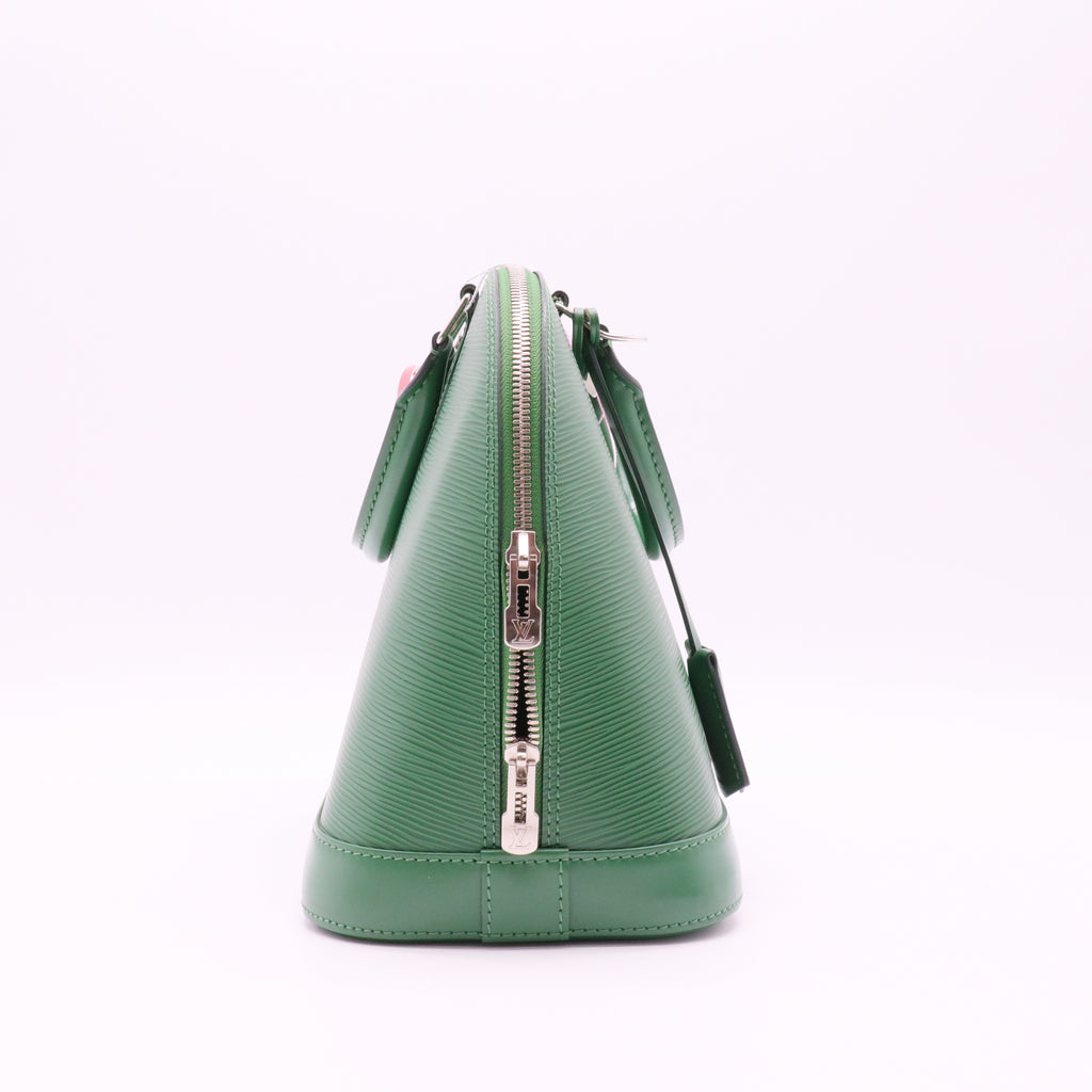 Leather Alma Epi Handbag PM twins