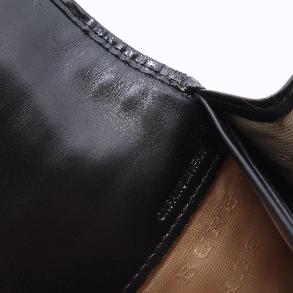 Supernova Check Coated Canvas Continental Wallet
