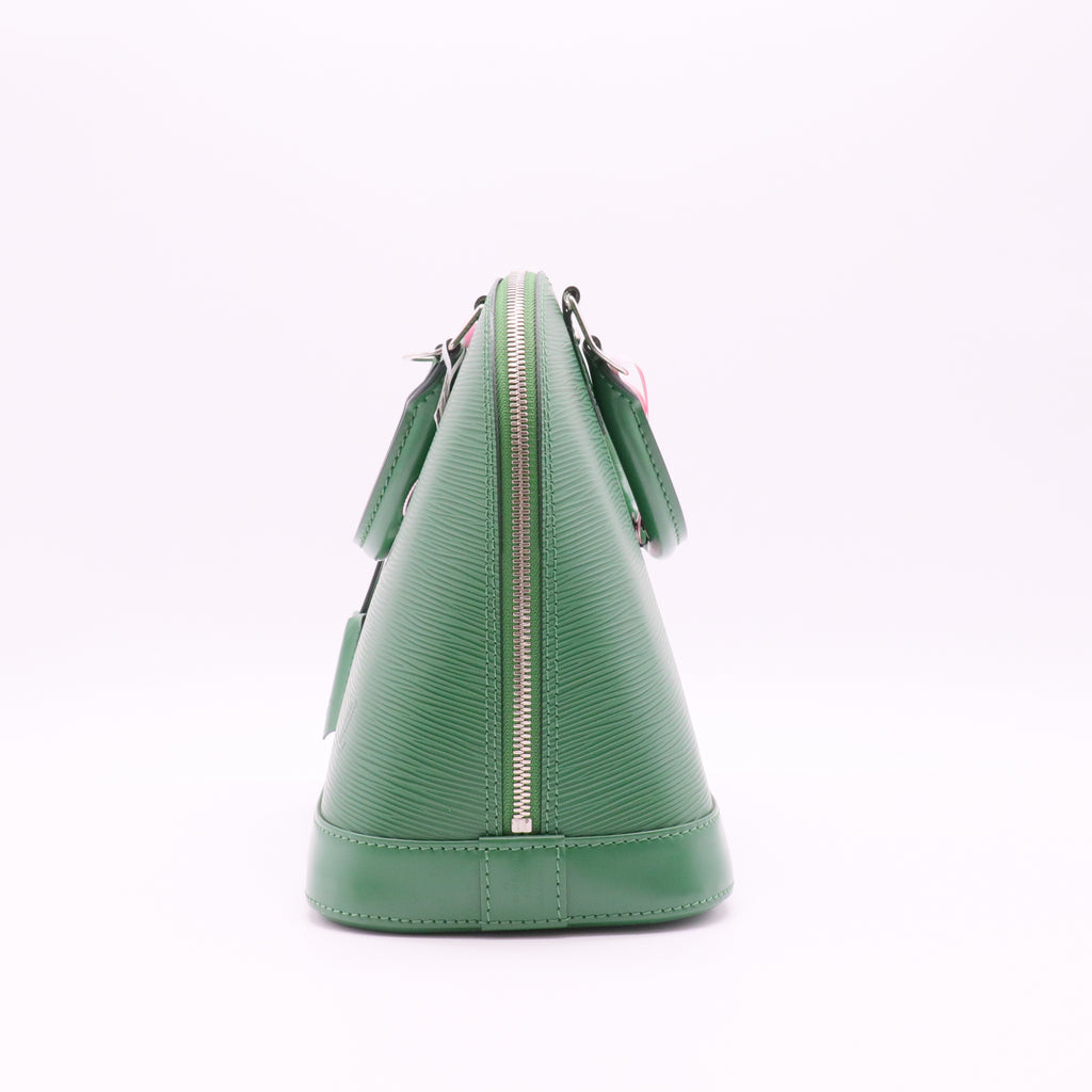 Leather Alma Epi Handbag PM twins