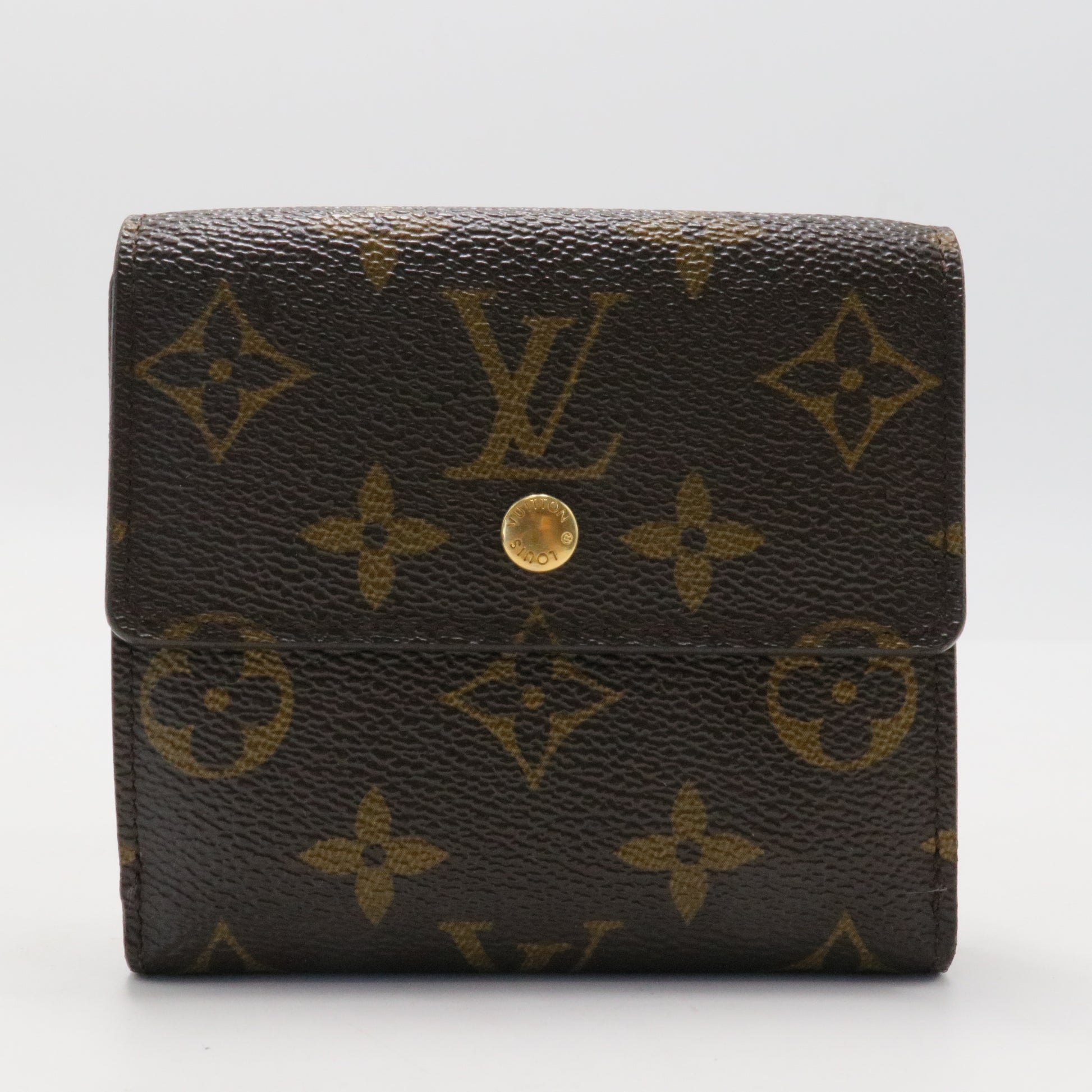 Elise Wallet Monogram Canvas Fleuri