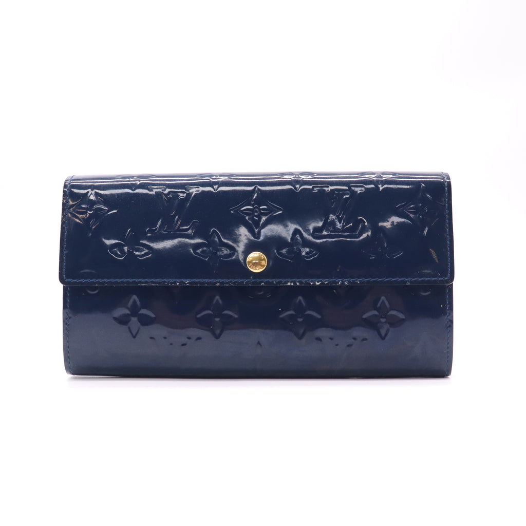 Louis Vuitton Monogram Vernis Sarah Wallet W22038