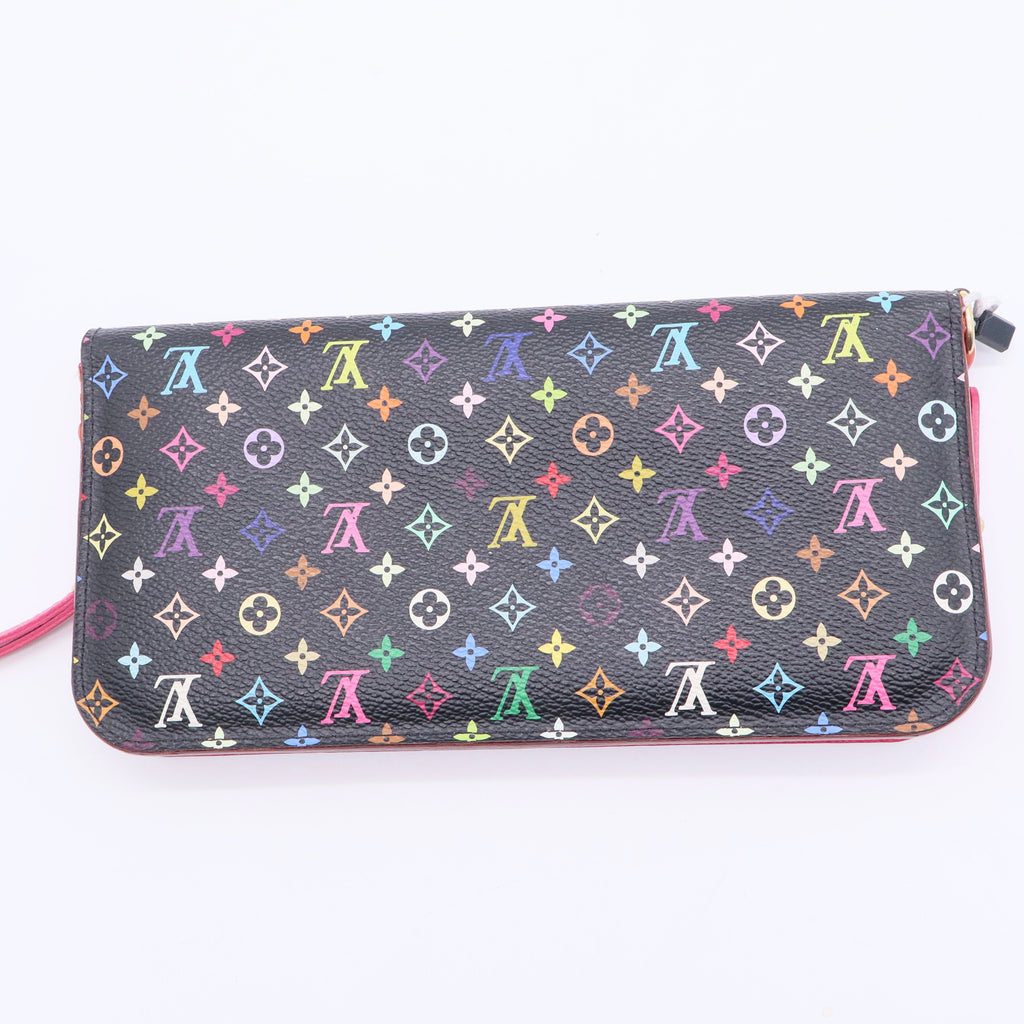 Monogram Multicolor Sarah Wallet Black Grenade Twins