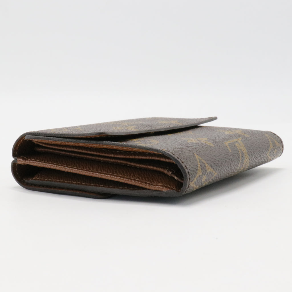 Elise Wallet Monogram Canvas Fleuri