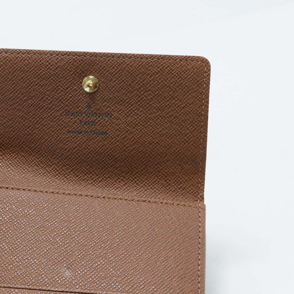 Elise Wallet Monogram Canvas Fleuri