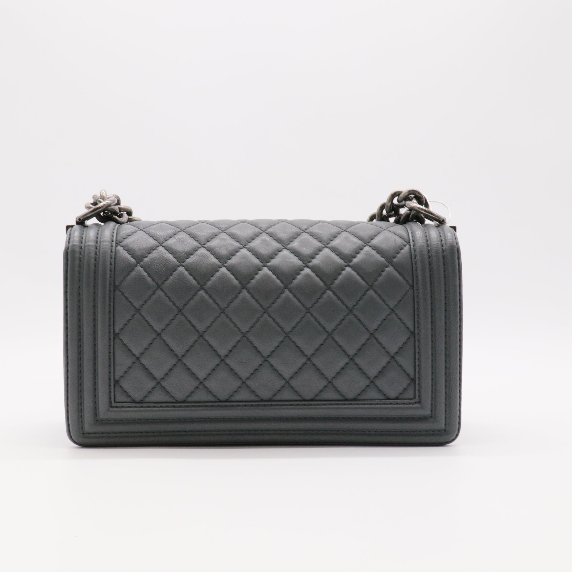 Boy Flap Bag Quilted Lambskin Old Medium twins