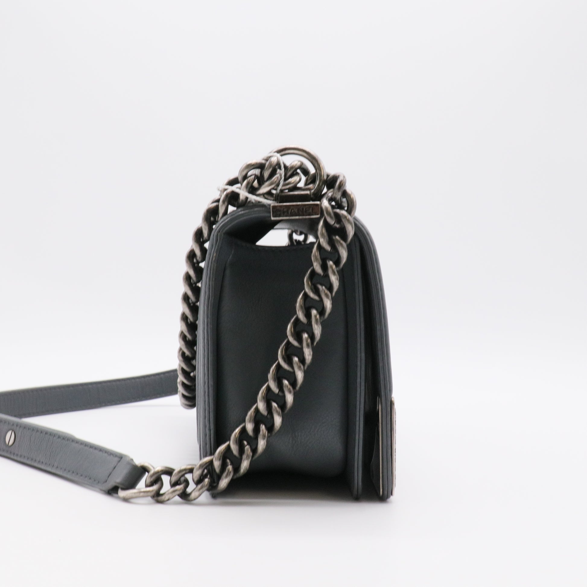 Boy Flap Bag Quilted Lambskin Old Medium twins