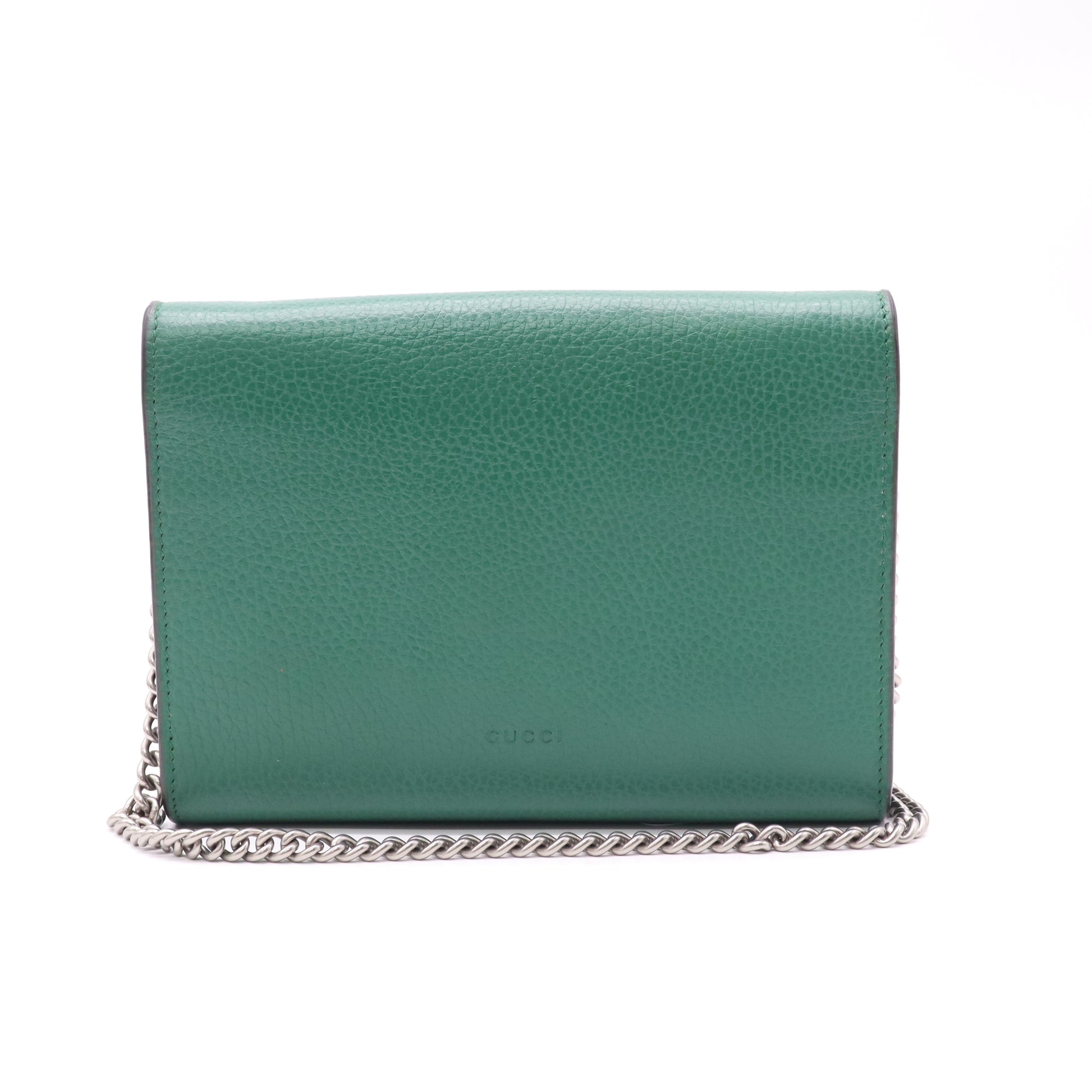 Gucci Dollar Calfskin Crystal Mini Dionysus Chain Wallet Bag B22807