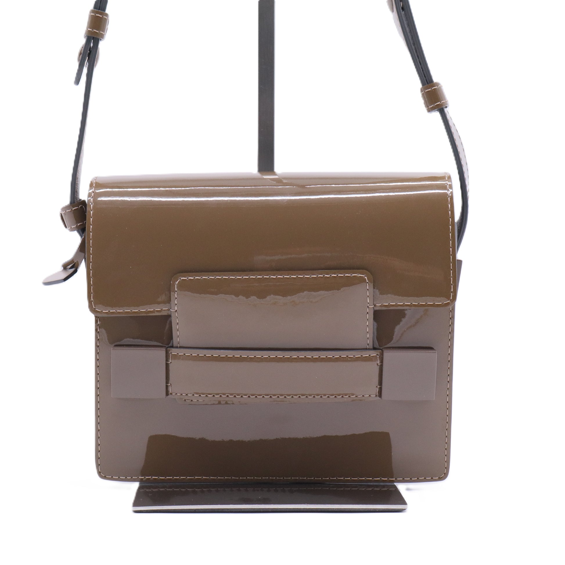 Patent Leather Crossbody Bag