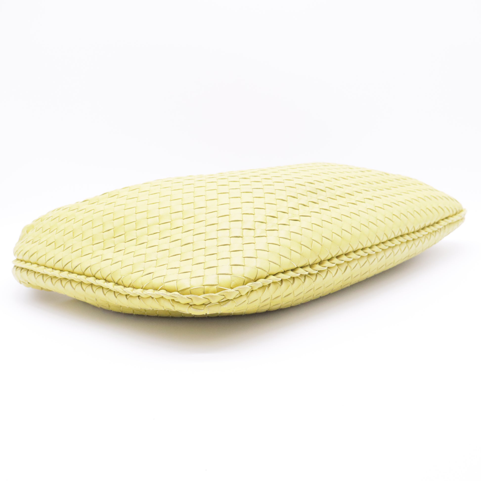 Nappa Intrecciato Large Veneta Hobo Yellow