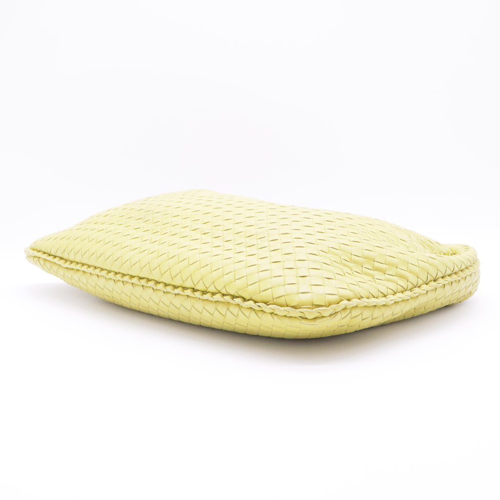 Nappa Intrecciato Large Veneta Hobo Yellow