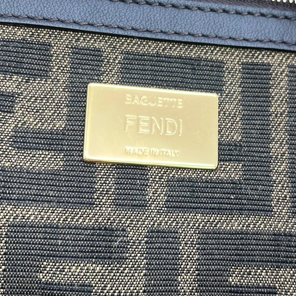 Zucca Fluo Trim Baguette Satchel twins