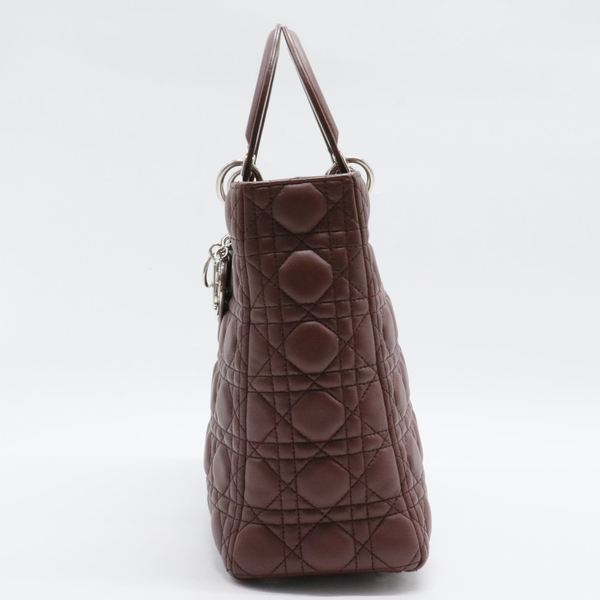 Lady Dior Bag Cannage Quilt Lambskin Large