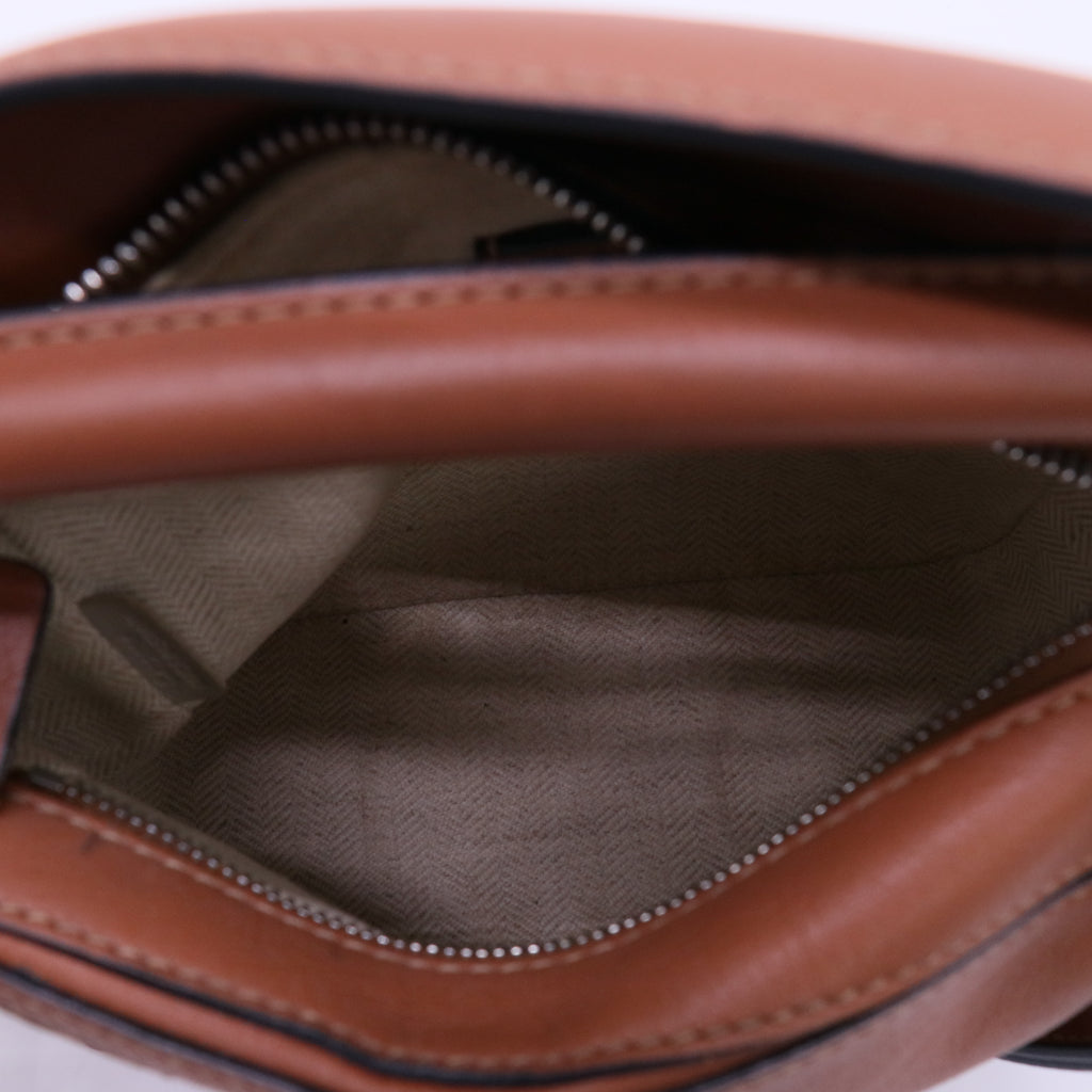 Loewe Calfskin Mini Puzzle Bag Tan twins LDJ4625