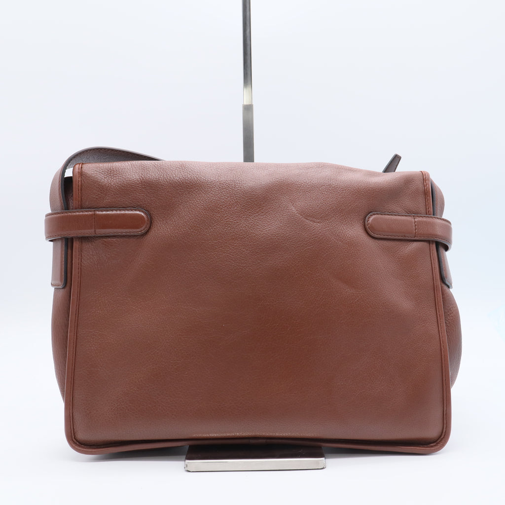 Prada Heritage Shoulder Bag brown twins