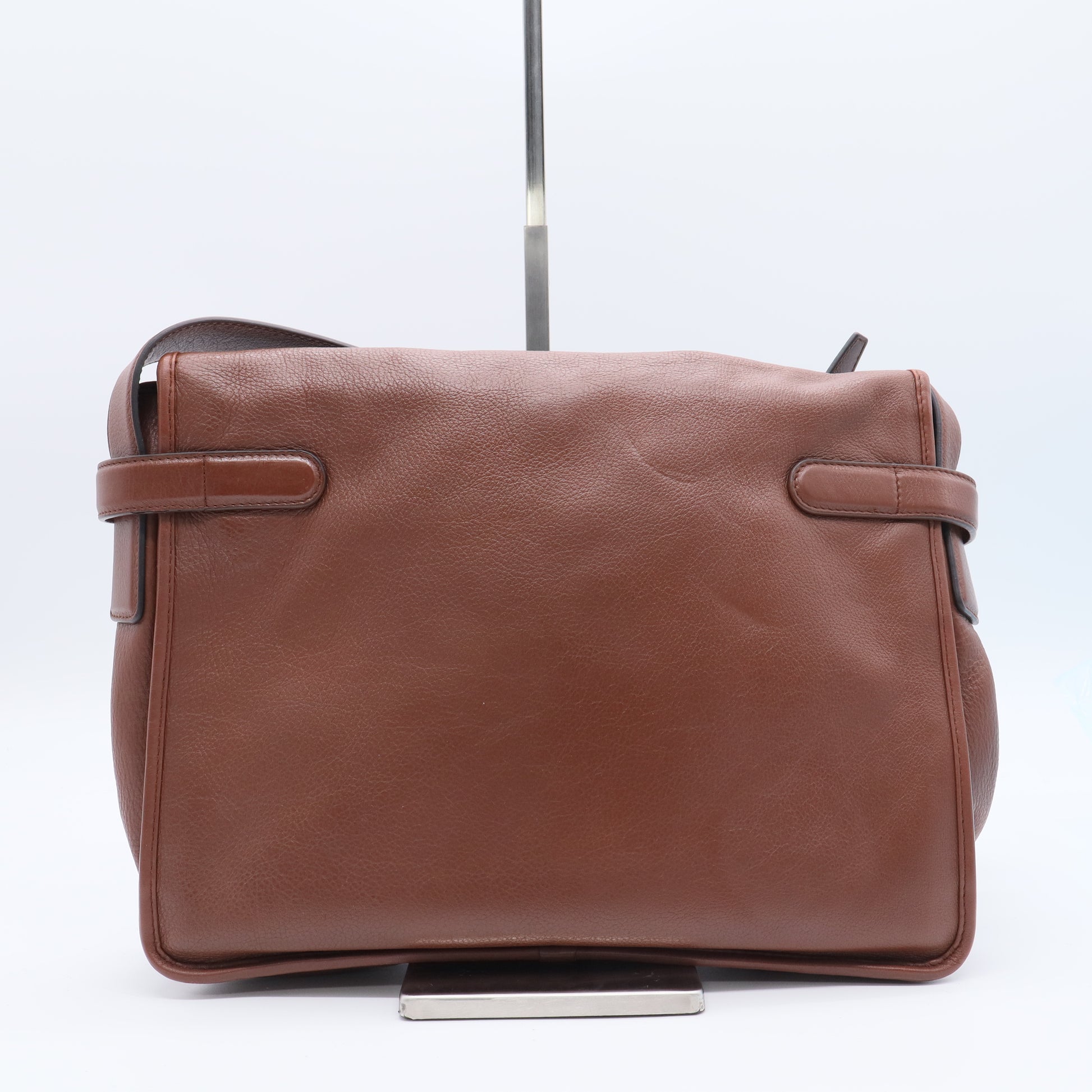 Prada Heritage Shoulder Bag brown twins
