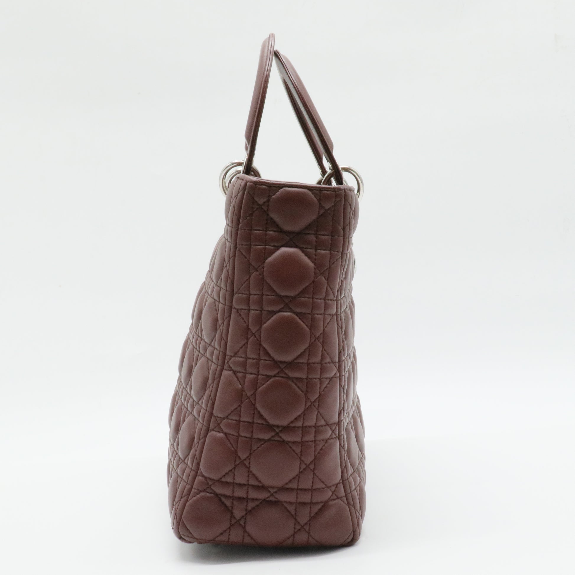 Lady Dior Bag Cannage Quilt Lambskin Large