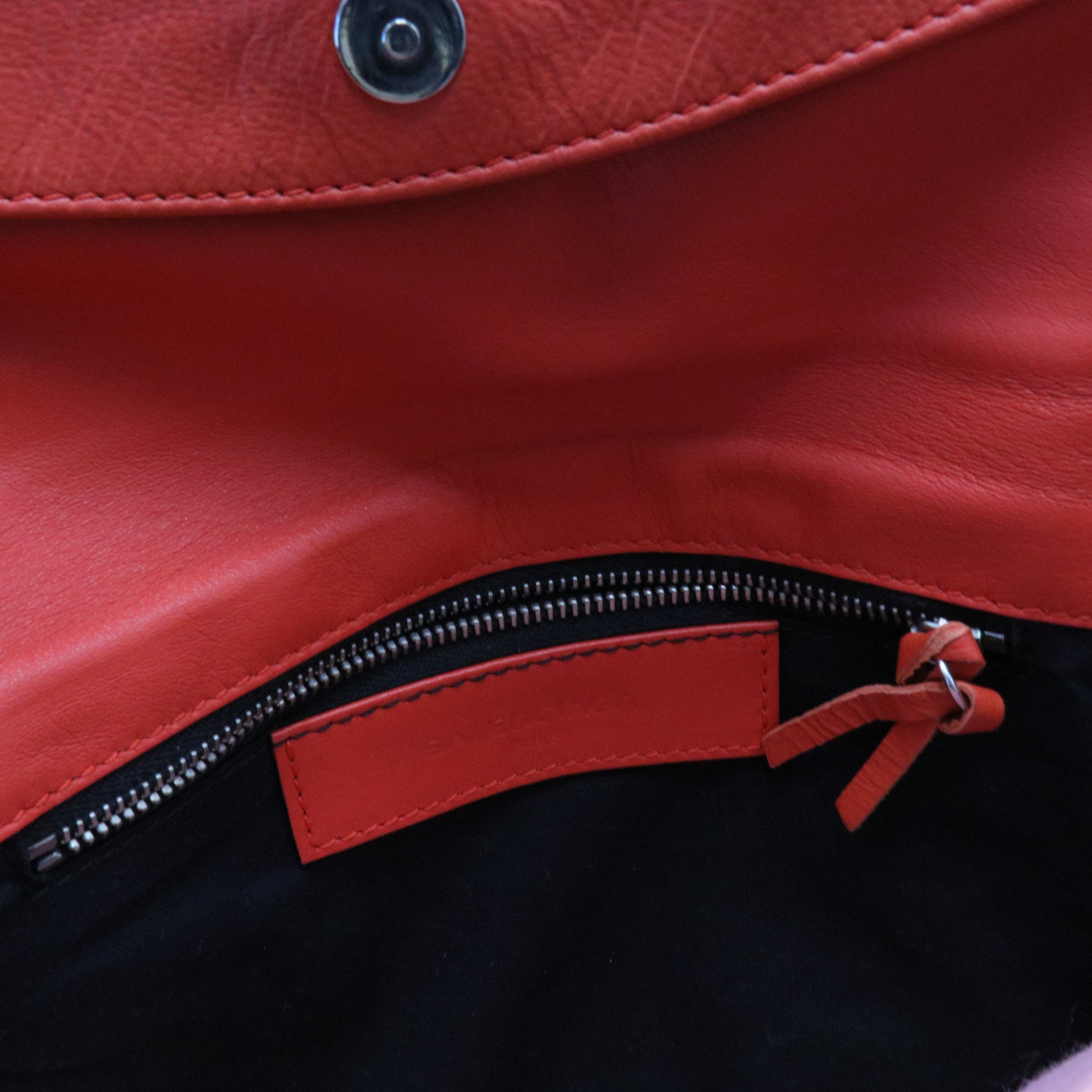 Envelope Clutch Giant Studs Leather