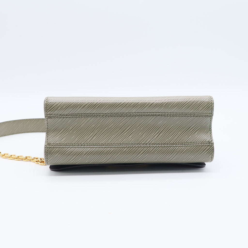 Limited Edition Canvas Kabuki Monogram Twist MM Bag twins