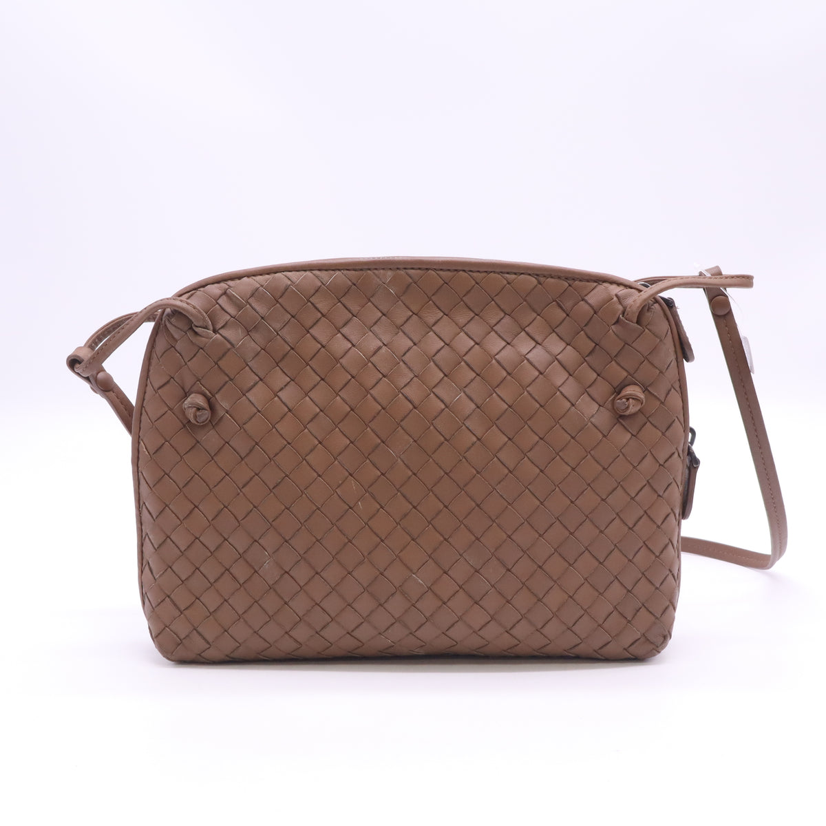 Bottega Veneta Intrecciato Nappa Nodini Crossbody Bag Twins LDJ6323