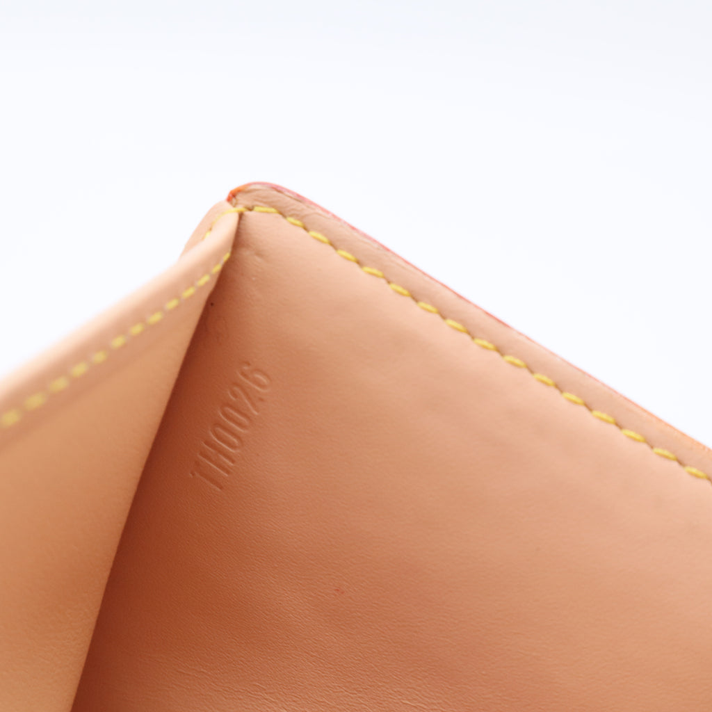 Multicolore Monogram Pattern Coated Canvas Koala Wallet