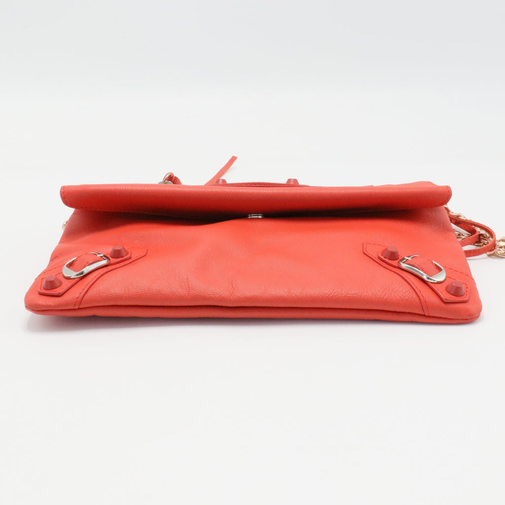 Envelope Clutch Giant Studs Leather
