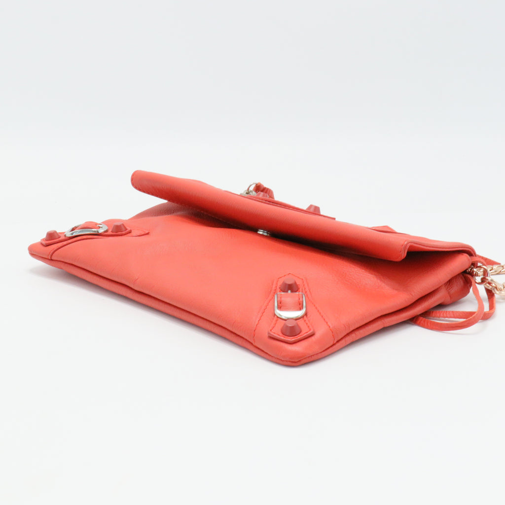 Envelope Clutch Giant Studs Leather