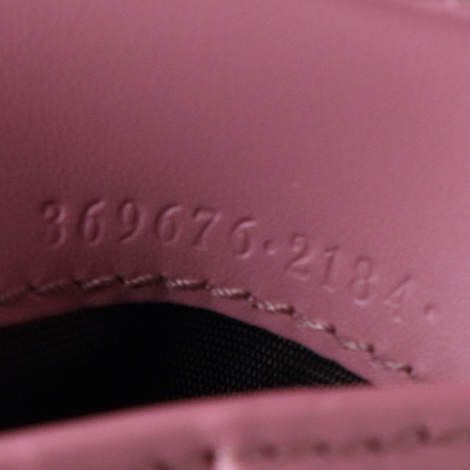 Pink Guccissima Interlocking G French Wallet