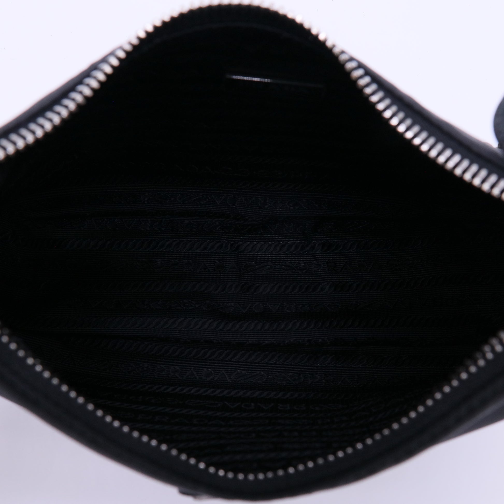Prada Black Tessuto Nylon 2005 Re-Edition Shoulder Bag twins LDJ4623