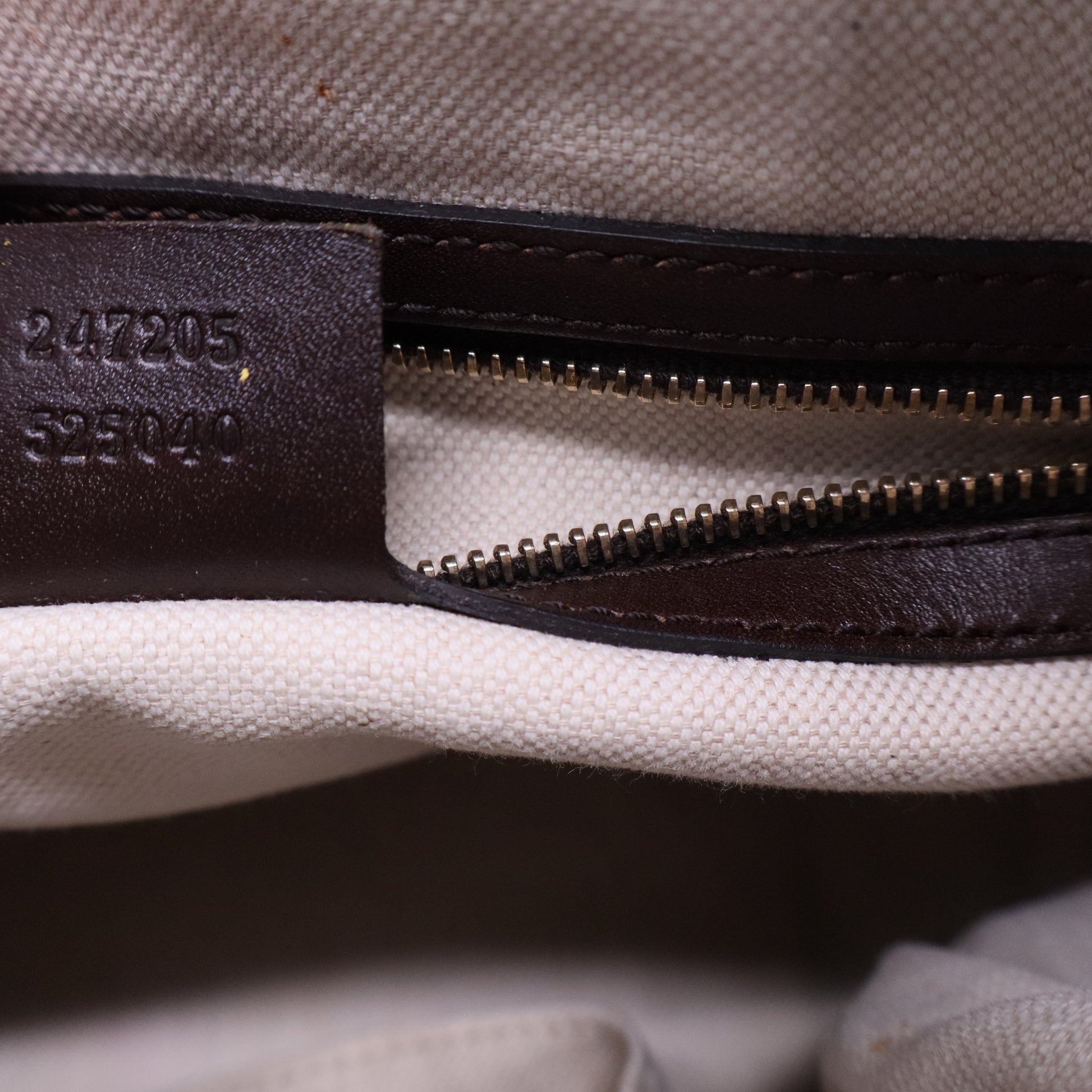 Vintage Web Boston Bag GG Canvas Medium B20325