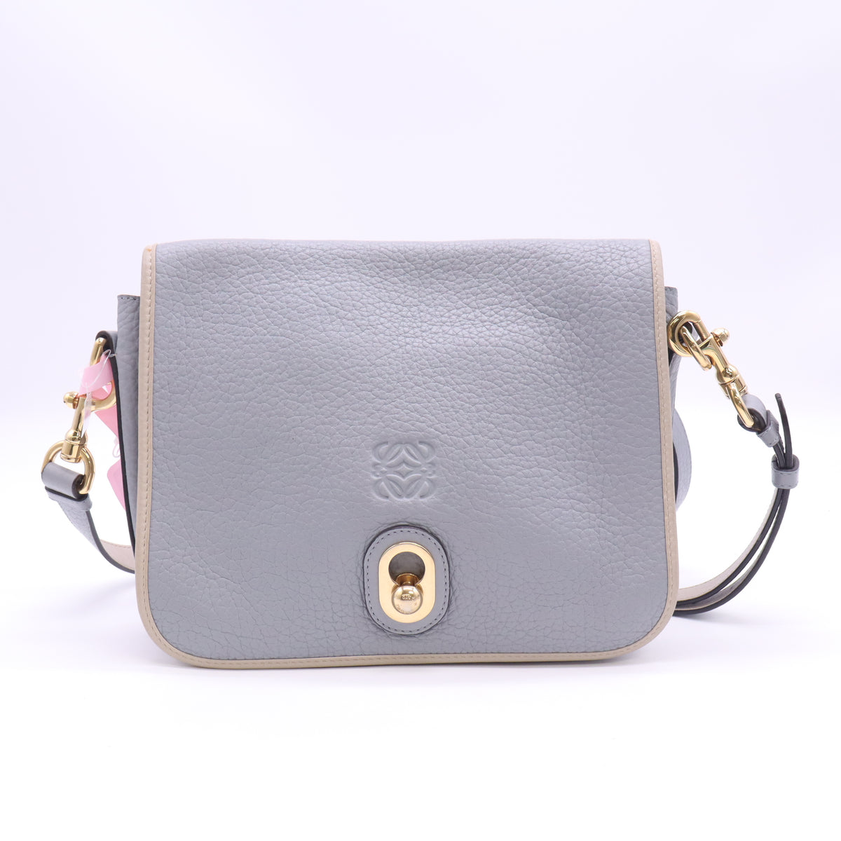 Loewe Leather Ines Clutch Twins LDJ6343