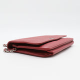 Wallet on Chain Camellia Lambskin