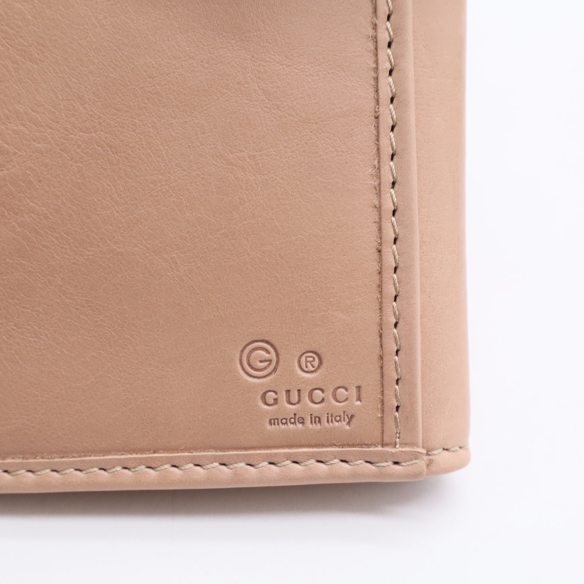 Brown Leather Studded Soho Continental Wallet