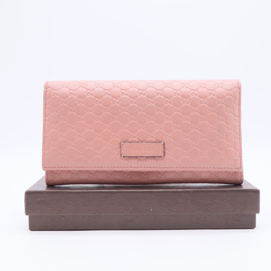 Interlocking G Logo Leather Wallet