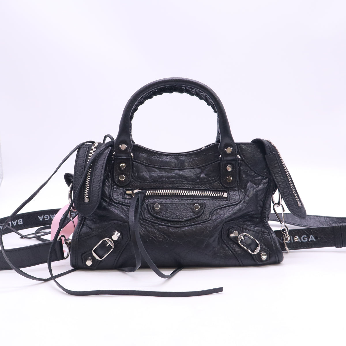 Balenciaga  Leather City Mini Twins LDJ6346