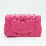 Mademoiselle Chic Flap Bag Quilted Lambskin Small