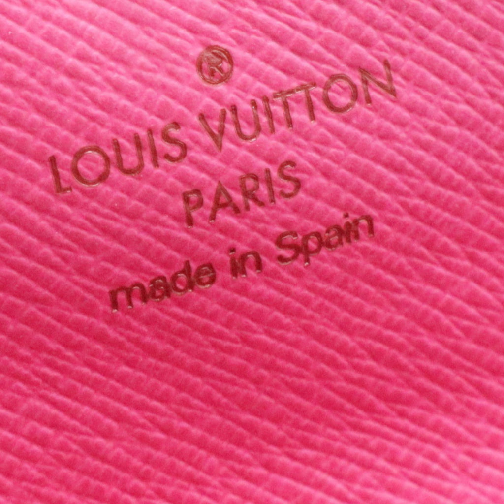 Black Monogram Multicolore Violet Sarah Wallet