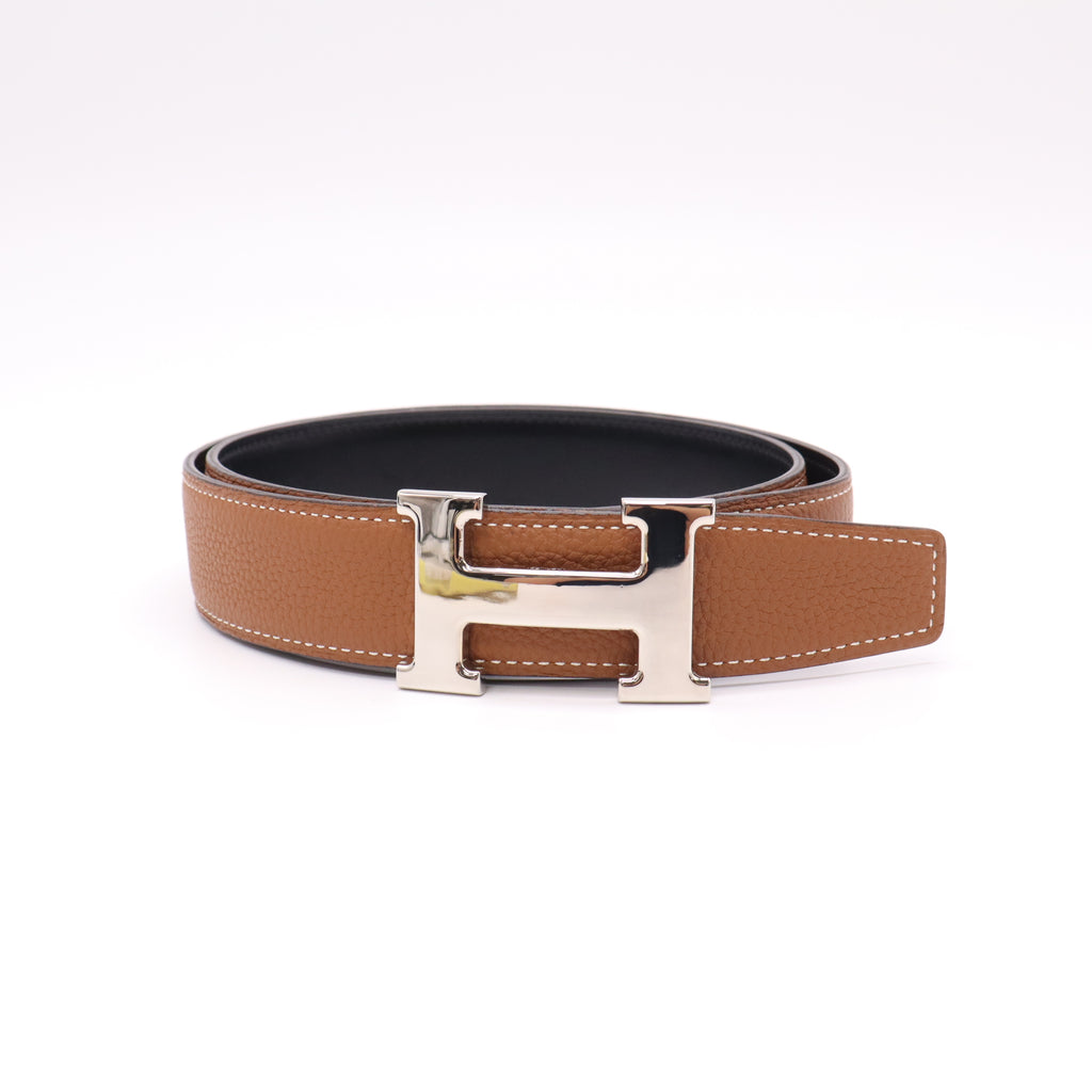 Hermès Reversible Leather Strap H Belt Kit W22089
