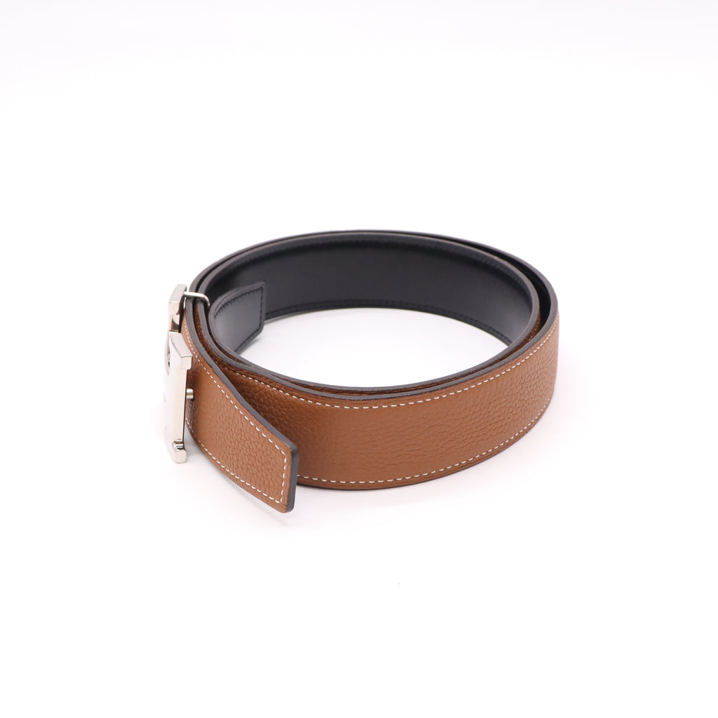 Hermès Reversible Leather Strap H Belt Kit W22089